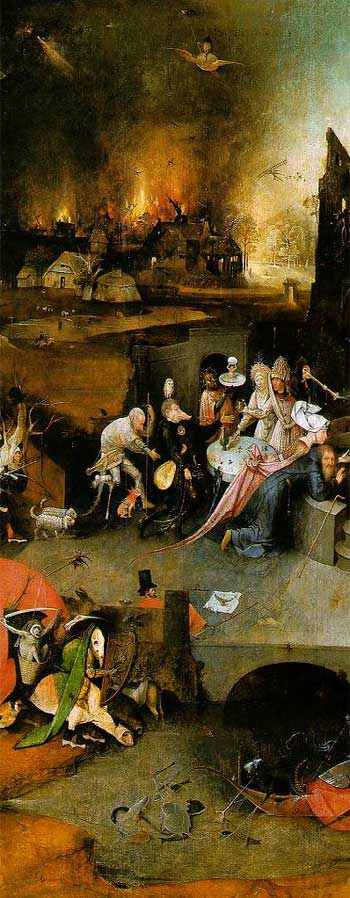 La tentation de Saint-Antoine -J-Bosch